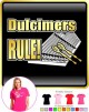Dulcimer Hammered Rule - LADYFIT T SHIRT  