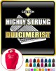 Dulcimer Hammered Highly Strung - HOODY  