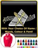 Dulcimer Curved Stave With Your Words - HOODY  