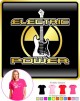Electric Guitar Power - LADYFIT T SHIRT 