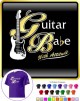 Electric Guitar Babe Attitude 1 - CLASSIC T SHIRT 