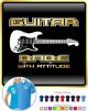 Electric Guitar Babe Attitude 3 - POLO SHIRT 