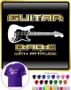 Electric Guitar Babe Attitude 3 - CLASSIC T SHIRT 