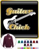 Electric Guitar Chick - ZIP SWEATSHIRT  