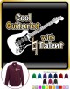 Electric Guitar Cool Natural Talent - ZIP SWEATSHIRT  