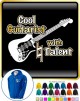 Electric Guitar Cool Natural Talent - ZIP HOODY  