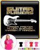 Electric Guitar Finger Faster - LADYFIT T SHIRT  