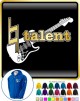 Electric Guitar Natural Talent - ZIP HOODY  