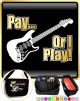Electric Guitar Pay or I Play - TRIO SHEET MUSIC & ACCESSORIES BAG  