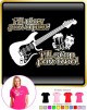 Electric Guitar Play For A Pint - LADYFIT T SHIRT  