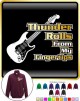 Electric Guitar Thunder Rolls - ZIP SWEATSHIRT  
