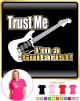 Electric Guitar Trust Me - LADYFIT T SHIRT  