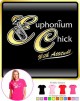 Euphonium Chick Attitude - LADYFIT T SHIRT