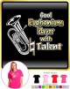 Euphonium Cool Natural Talent - LADYFIT T SHIRT