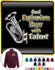 Euphonium Cool Natural Talent - ZIP SWEATSHIRT