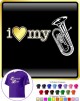 Euphonium I Love My - T SHIRT 