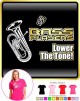 Euphonium Lower The Tone - LADYFIT T SHIRT
