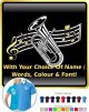Euphonium Curved Stave With Your Words - POLO