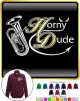 Euphonium Horny Dude - ZIP SWEATSHIRT