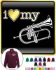 Flugelhorn Flugel I Love My - ZIP SWEATSHIRT 