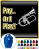 Flugelhorn Flugel Pay or I Play - ZIP HOODY 