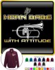 Flugelhorn Flugel Horn Babe Attitude - ZIP SWEATSHIRT 