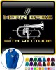 Flugelhorn Flugel Horn Babe Attitude - ZIP HOODY 