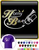Flugelhorn Flugel Horny Babe - T SHIRT 