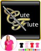 Flute Cute Flute - LADYFIT T SHIRT 