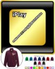 Flute I Play - ZIP SWEATSHIRT 