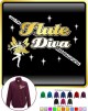 Flute Diva Fairee - ZIP SWEATSHIRT 