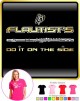 Flute Do It On The Side - LADYFIT T SHIRT 