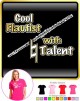 Flute Cool Natural Talent - LADYFIT T SHIRT 