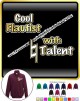 Flute Cool Natural Talent - ZIP SWEATSHIRT 