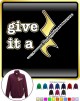Flute Give It A Rest - ZIP SWEATSHIRT 