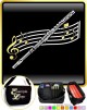 Flute Curved Stave - TRIO SHEET MUSIC & ACCESSORIES BAG 