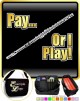 Flute Pay or I Play - TRIO SHEET MUSIC & ACCESSORIES BAG 
