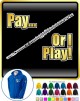 Flute Pay or I Play - ZIP HOODY 