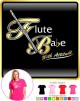 Flute Babe Attitude - LADYFIT T SHIRT 