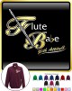 Flute Babe Attitude - ZIP SWEATSHIRT 