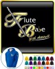 Flute Babe Attitude - ZIP HOODY 