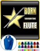 Flute Born To Play - ZIP HOODY  