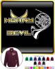 French Horn Horny Devil - ZIP SWEATSHIRT 