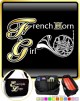 French Horn Girl - TRIO SHEET MUSIC & ACCESSORIES BAG 