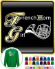 French Horn Girl - SWEATSHIRT 