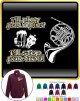 French Horn Play For A Pint - ZIP SWEATSHIRT 