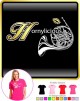 French Horn Hornylicious Kiss - LADYFIT T SHIRT 