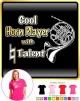 French Horn Cool Natural Talent - LADYFIT T SHIRT 