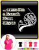 French Horn Cause - LADYFIT T SHIRT 