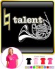 French Horn Natural Talent - LADYFIT T SHIRT 
